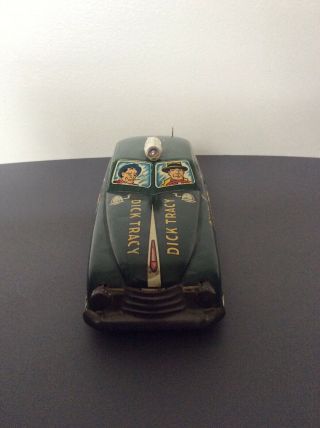 1949 Marx Dick Tracy Squad Car/ no key 4
