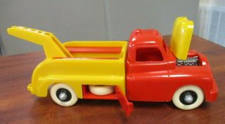 VINTAGE MARX FIX - ALL WRECKER TRUCK WITH TOOLS,  EQUIPMENT & BOX 8