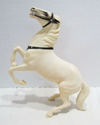 Hartland Plastics Vintage Rearing White Horse 1950 