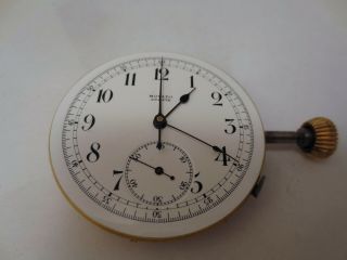 Vintage Movado Surete Quarter Repeater Chronograph 48mm.  Movement 8