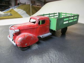 Wyandotte Toy Stake Bed Truck 1940 