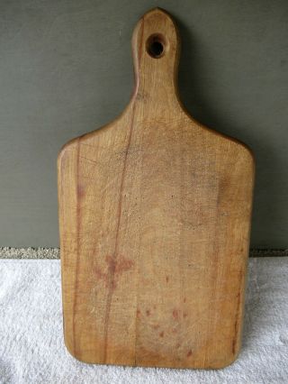 Vintage Carving Bread Board Cutting Dough Primitive 16 - 3/4 " X 9 " X 3/4 " Hardwood