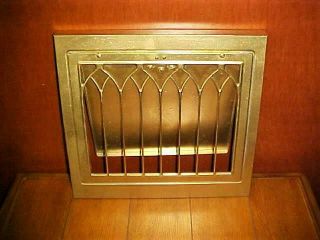 Antique Vintage Arts&crafts Gothic Arch Wall Perimeter Register Vent Grate Grill