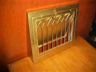 Antique Vintage Arts&Crafts Gothic Arch Wall Perimeter Register Vent Grate Grill 3