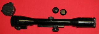 German Rifle Scope Carl Zeiss Jena 6 X 42 - M - / Rare Reticle 4 Centered