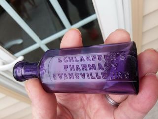 PURPLE EVANSVILLE,  INDIANA SCHLAEPFER ' S PHARMACY 4