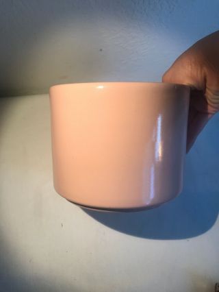 Gainey Ceramics LA Verne,  Ca.  Vintage pink planter mid - century modern pottery 5