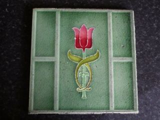 ART NOUVEAU Set of Four TILES 5