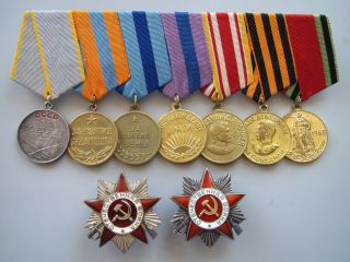 Russian medal & orders & documents.  order Patriotic War. 2