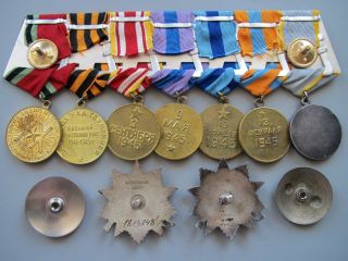 Russian medal & orders & documents.  order Patriotic War. 5