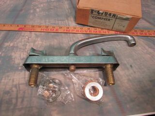 Vintage Crane Nos Faucet Part Repair Plumbing 8 Inch Compeer 8 - 4704a