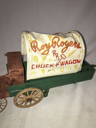 Vintage Roy Rogers Chuck Wagon Ideal Toy Corp Parts 6