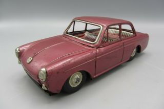 Vintage Bandai Volkswagen 1500 Friction Car Toy - Japan Approx.  8 " Length Read