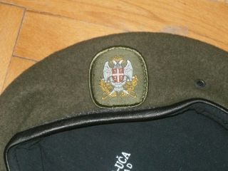 Serbian Army Ground Troops Soldiers Beret