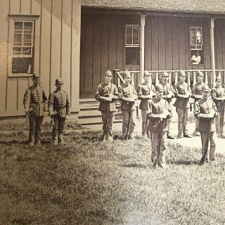 Company G,  4th U.  S.  Infantry,  Fort Omaha,  Neb.  Photograph,  Ca.  1885 - 1895 3