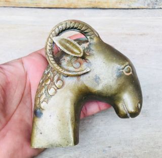 Vintage Handle Sheep Head Shape Rare Handle 5