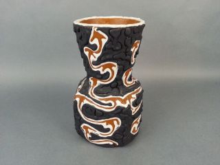 Vintage Kiraly Ceramic Vase Mid Century Modern 4