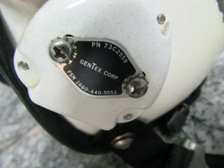 RARE Vintage Gentex Grumman Flight Helmet - 1976 - 1979 Very. 11