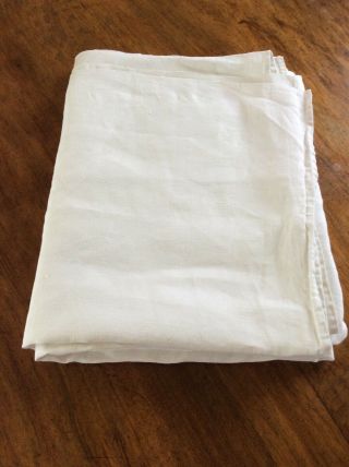 Vintage Hand Loomed Fine Linen French Sheet