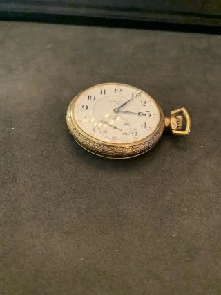 Vintage Santa Fe Special Pocket Watch 21 Jewels 4