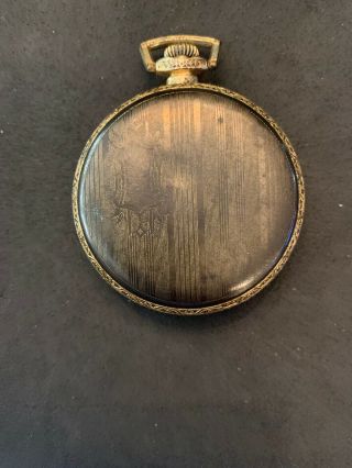 Vintage Santa Fe Special Pocket Watch 21 Jewels 6