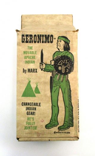 Vintage Marx GERONIMO Movable Apache Indian 12 