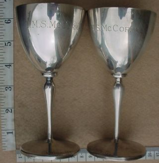 Rhodesian Special Air Service Officers Silver goblets D.  M.  S.  McCormack (Rhodesia) 2