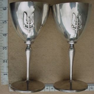 Rhodesian Special Air Service Officers Silver goblets D.  M.  S.  McCormack (Rhodesia) 3