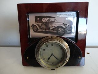 Swiss Made 8 Days For 1915 Rolls - Royce 40/50 H.  P.  Car Clock,