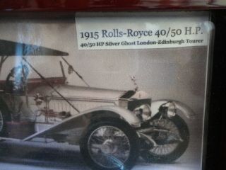 Swiss Made 8 days for 1915 Rolls - Royce 40/50 H.  P.  car clock, 4