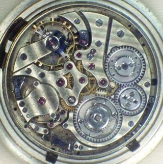 Early Antique Louis Audemars Brassus Geneva Chronograph Pocket Watch