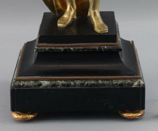 Antique 19thC Italian Astronomer Physicist GALELEO GALILEI Gilt Bronze Sculpture 6