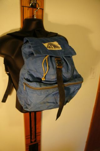 Vintage Alpine Compact Packable Retro Rucksack Backpack Vtg Bag G47