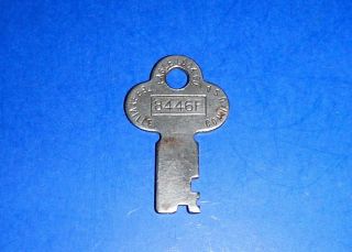 Vintage Eagle Lock Co.  Trunk Key 8446f