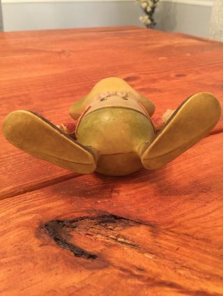 1948 ED MCCONNELL REMPEL MFG FROGGY THE GREMLIN RUBBER FROG SQUEAKY TOY 5 