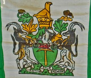 RARE & REAL 1960 - 1980 ' s RHODESIAN Flag UDI Rhodesia Independent BUSH WARS Period 8