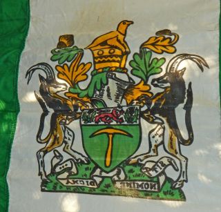 RARE & REAL 1960 - 1980 ' s RHODESIAN Flag UDI Rhodesia Independent BUSH WARS Period 9
