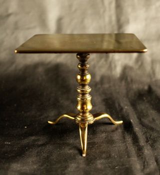 Georgian Period Miniature Tilt Top Table / Candle Reflector c.  1800 2