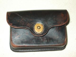 Vintage U.  S.  Army Leather Cartridge/ammo Pouch.  1947 Medical?