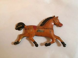 George Brown,  Fallows,  Althof Bergmann American Tin Toy Horse