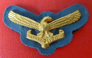 South Africa Air Force African Eagle Senior Officers Scarce Type 1 Cap Badge