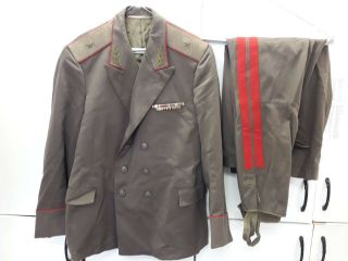 Soviet General Major Ussr Army Field Uniform Tunic Pants Rare