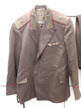 Soviet General Major USSR Army Field Uniform Tunic Pants Rare 3