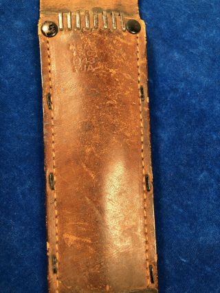 WW2 USM6 L&C SHEATH for M3 TRENCH KNIFE WWII 5