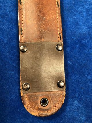 WW2 USM6 L&C SHEATH for M3 TRENCH KNIFE WWII 6