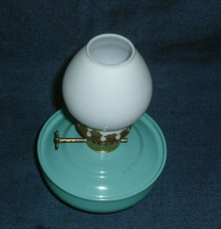 Vintage - Pale Blue - Kelly / Pixie / Nursery Oil Lamp -  - BARGAIN 2