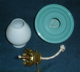 Vintage - Pale Blue - Kelly / Pixie / Nursery Oil Lamp -  - BARGAIN 5