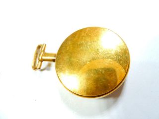 RARE Georgian Antique 18K Gold Compass in Travel case Fleur De Lis 3