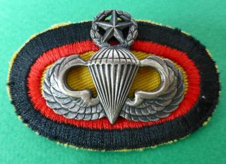 Germany Airborne Master Paratrooper Parachute Wings Usa Type Para Jump Wing Oval
