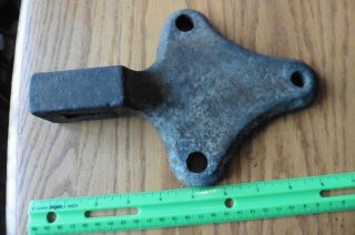 Blacksmith Leg Vise Mounting Bracket Vintage Cast Iron Barn Door Slide ?